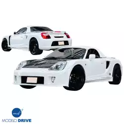 FRP MCRA v1-Open Wide Body Kit 8pc > Toyota MRS MR2 Spyder 2000-2005 image - 7