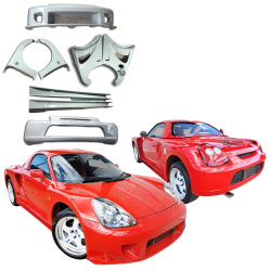 ModeloDrive FRP MCRA v1-Open Wide Body Kit 8pc > Toyota MRS MR2 Spyder 2000-2005 image - 1