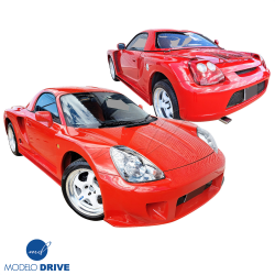 ModeloDrive FRP MCRA v1-Open Wide Body Kit 8pc > Toyota MRS MR2 Spyder 2000-2005 image - 3