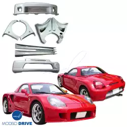 FRP MCRA v1-Open Wide Body Kit 8pc > Toyota MRS MR2 Spyder 2000-2005 image - 4