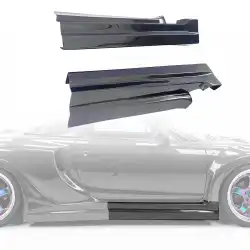 Carbon Fiber APBR Wide Body Side Skirts > Toyota MRS MR2 Spyder 2000-2005 image - 10