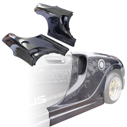ModeloDrive Carbon Fiber APBR Wide Body Fenders (rear) > Toyota MRS MR2 Spyder 2000-2005 image - 9