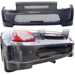 ModeloDrive Carbon Fiber APBR Wide Body Rear Bumper > Toyota MRS MR2 Spyder 2000-2005 image - 15