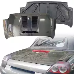 Carbon Fiber OER Engine Lid > Toyota MRS MR2 Spyder 2000-2005 image - 1