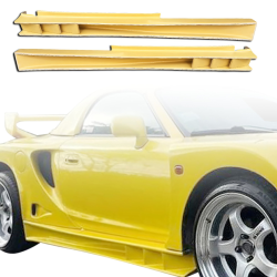 ModeloDrive FRP MCRA v2 Louver Wide Body Side Skirts > Toyota MRS MR2 Spyder 2000-2005 image - 1