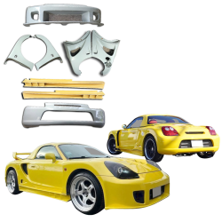 ModeloDrive FRP MCRA v1-Louver Wide Body Kit 8pc > Toyota MRS MR2 Spyder 2000-2005 image - 1