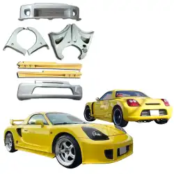 FRP MCRA v1-Louver Wide Body Kit 8pc > Toyota MRS MR2 Spyder 2000-2005 image - 1