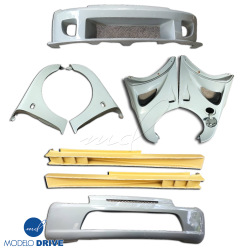 ModeloDrive FRP MCRA v1-Louver Wide Body Kit 8pc > Toyota MRS MR2 Spyder 2000-2005 image - 2