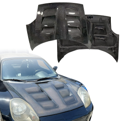 ModeloDrive Carbon Fiber WDS BAND Frunk Hood (front) > Toyota MRS MR2 Spyder 2000-2005 image - 7