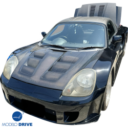 ModeloDrive Carbon Fiber WDS BAND Frunk Hood (front) > Toyota MRS MR2 Spyder 2000-2005 image - 11