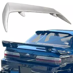 FRP 3POW Spoiler Wing > Nissan Silvia (S13) 1989-1994 > 2dr Coupe image - 1