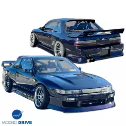FRP BSPO v2 Body Kit 4pc > Nissan Silvia (S13) 1989-1994 > 2dr Coupe image - 5