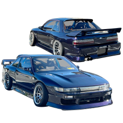 ModeloDrive FRP BSPO v2 Wide Body Kit 8pc > Nissan Silvia (S13) 1989-1994 > 2dr Coupe image - 1