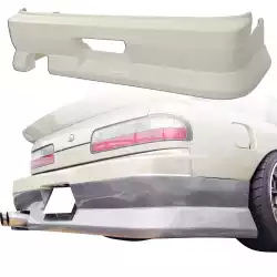 FRP BSPO Blister Wide Body Rear Bumper > Nissan 240SX 1989-1994 > 2dr Coupe image - 1
