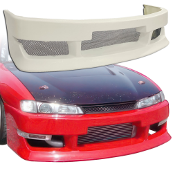 ModeloDrive FRP FKON Front Bumper > Nissan 240SX (S14) 1997-1998 image - 1