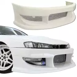 FRP WOR9 v2 Front Bumper > Nissan 240SX (S14) 1997-1998 image - 10