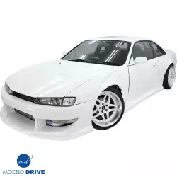 FRP WOR9 v2 Front Bumper > Nissan 240SX (S14) 1997-1998 image - 12