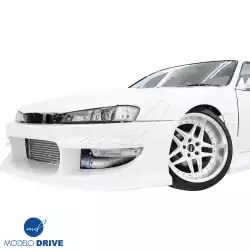 FRP WOR9 v2 Front Bumper > Nissan 240SX (S14) 1997-1998 image - 15