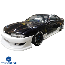 ModeloDrive FRP WOR9 v2 Body Kit 4pc > Nissan 240SX (S14) 1997-1998 image - 2