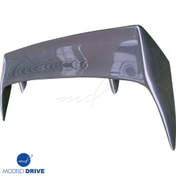 ModeloDrive Carbon Fiber 3POW Spoiler Wing > Nissan 240SX (S14) 1995-1998 image - 9