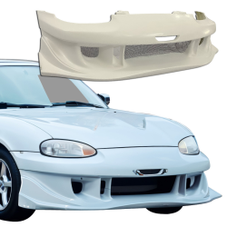 ModeloDrive FRP RAME Wide Body Front Bumper > Mazda Miata (NB) 1998-2005 image - 1