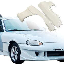 ModeloDrive FRP RAME Wide Body 30mm Fenders (front) > Mazda Miata (NB) 1998-2005 image - 1