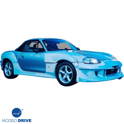 ModeloDrive FRP RAME Wide Body Side Skirts > Mazda Miata (NB) 1998-2005 image - 9