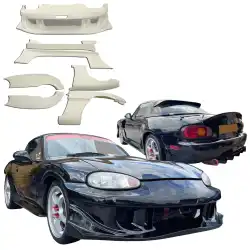FRP RAME Wide Body Kit 6pc > Mazda Miata (NB) 1998-2005 image - 3
