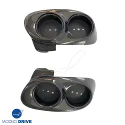 Carbon Fiber QUAD Taillight Housings > Mazda Miata (NB) 1998-2005 image - 2