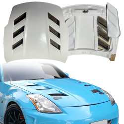 ModeloDrive FRP AMU v1 Hood > Nissan 350Z (Z33) 2003-2006 image - 3