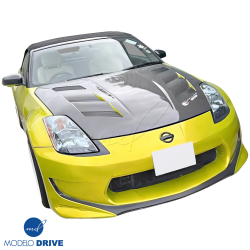 ModeloDrive Carbon Fiber AMU v1 Hood > Nissan 350Z (Z33) 2003-2006 image - 2