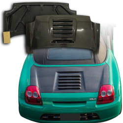 ModeloDrive Carbon Fiber GT3 Engine Lid > Toyota MRS MR2 Spyder 2000-2005 image - 1