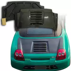 Carbon Fiber GT3 Engine Lid > Toyota MRS MR2 Spyder 2000-2005 image - 1