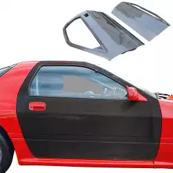Carbon Fiber OER Racing Doors > Mazda RX-7 (FC3S) 1986-1992 image - 1