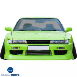 FRP BSPO Blister Wide Body Front Bumper > Nissan Silvia (S13) 1989-1994 > 2dr Coupe image - 3