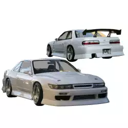 FRP BSPO Blister Wide Body Kit 8pc > Nissan Silvia (S13) 1989-1994 > 2dr Coupe image - 2