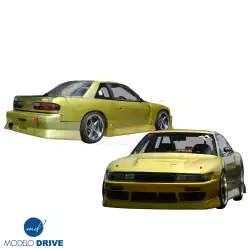 FRP BSPO Blister Wide Body Kit 8pc > Nissan Silvia (S13) 1989-1994 > 2dr Coupe image - 3