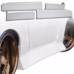 FRP BSPO Blister Wide Body Side Skirts 4pc > Nissan 240SX (S14) 1997-1998 image - 7