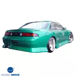 FRP BSPO Blister Wide Body Side Skirts 4pc > Nissan 240SX (S14) 1997-1998 image - 2
