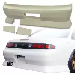 FRP BSPO Blister Wide Body Rear Bumper 3pc > Nissan 240SX (S14) 1997-1998 image - 14