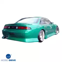 FRP BSPO Blister Wide Body Rear Bumper 3pc > Nissan 240SX (S14) 1997-1998 image - 2