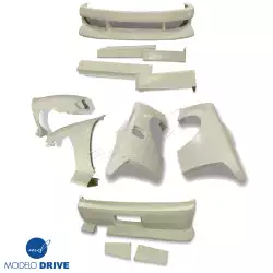 FRP BSPO Blister Wide Body Kit 8pc > Nissan 240SX (S14) 1997-1998 image - 2