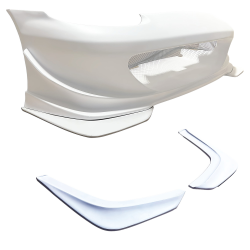 ModeloDrive FRP GVAR Splitters 2pc > Mazda Miata MX-5 (NB) 1998-2005 image - 1