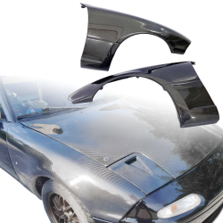 ModeloDrive Carbon Fiber OER Fenders (front) > Mazda Miata (NA) 1990-1996 image - 11