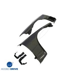 ModeloDrive Carbon Fiber OER GTR Fenders (front) > Nissan Skyline (R32) GTR 1990-1994 > 2dr Coupe image - 5
