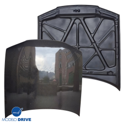 ModeloDrive Carbon Fiber OER GTR Hood > Nissan Skyline (R32) GTR 1990-1994 > 2dr Coupe image - 2