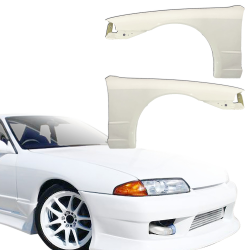 ModeloDrive FRP OER GTS Fenders (front) > Nissan Skyline (R32) GTS 1990-1994 > 2dr Coupe image - 12