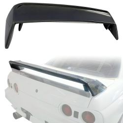 ModeloDrive Carbon Fiber OER GTR Spoiler Wing (upper) > Nissan Skyline (R32) 1990-1994 > 2dr Coupe image - 12