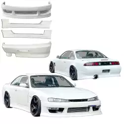 FRP VERT Body Kit 4pc > Nissan 240SX (S14) 1997-1998 image - 5