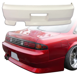 ModeloDrive FRP MSPO Rear Bumper > Nissan 240SX (S14) 1995-1998 image - 1